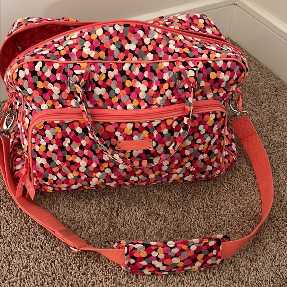 Vera Bradley Pixie Confetti Weekender (retired print)